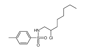 N-(2-chlorooctyl)-4-methylbenzenesulfonamide结构式