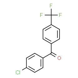 (4-chlorophenyl)(4-(trifluoromethyl)phenyl)Methanone结构式