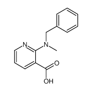 N-Methyl-2-benzylaminonicotinsaeure Structure