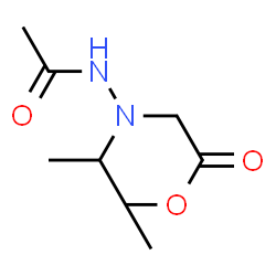 Acetic acid,[2-acetyl-1-(1-methylethyl)hydrazino]-,methyl ester (9CI) structure