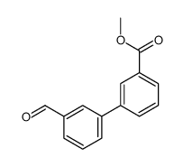 methyl 3-(3-formylphenyl)benzoate structure