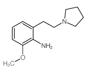 2-methoxy-6-(2-pyrrolidin-1-ylethyl)aniline picture