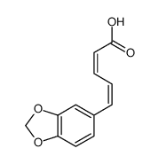 (2E,4Z)-5-(1,3-Benzodioxol-5-yl)-2,4-pentadienoic acid picture