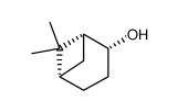 6,6-dimethylbicyclo(3.1.1)heptan-2β-ol结构式