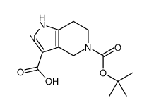 5-(叔丁氧基羰基)-4,5,6,7-四氢-1H-吡唑并[4,3-c]吡啶-3-羧酸图片