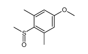 5-methoxy-1,3-dimethyl-2-methylsulfinylbenzene Structure