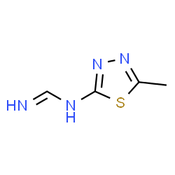 Methanimidamide,N-(5-methyl-1,3,4-thiadiazol-2-yl)-结构式