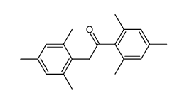 α-mesityl-2,4,6-trimethylacetophenone结构式