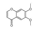 6,7-Dimethoxychromone Structure