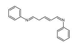 N,N'-diphenylpent-2-ene-1,5-diimine结构式