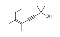 6-ethyl-2,5-dimethyloct-5-en-3-yn-2-ol Structure