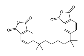 5,5'-(2,7-Dimethyloctane-2,7-diyl)bis(isobenzofuran-1,3-dione)结构式