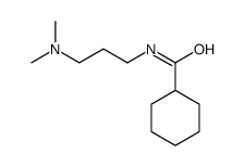 N-[3-(dimethylamino)propyl]cyclohexanecarboxamide结构式