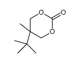 5-tert-butyl-5-methyl-1,3-dioxan-2-one Structure