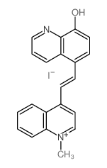 5-[(E)-2-(1-methyl-8aH-quinolin-4-yl)ethenyl]quinolin-8-ol picture