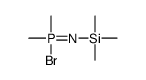 bromo-dimethyl-trimethylsilylimino-λ5-phosphane结构式