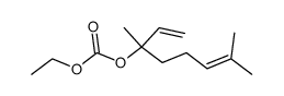 linalyl carbonate Structure