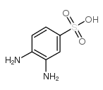 3,4-Diaminobenzenesulfonic acid Structure