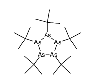 1,2,3,4,5-penta-tert-butylpentarsolane Structure