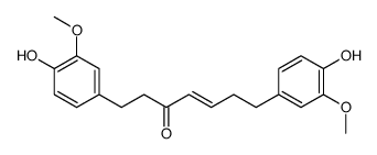 1,7-bis(4-hydroxy-3-methoxyphenyl)hept-4-en-3-one Structure