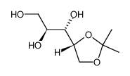 4,5-O-isopropylidene-D-ribitol Structure