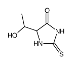 4-Imidazolidinone, 5-(1-hydroxyethyl)-2-thioxo- (9CI) structure