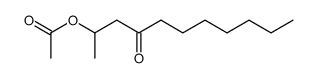 2-Acetoxyundecan-4-one结构式