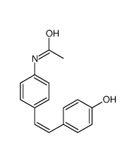 4'-[(αE)-p-Hydroxystyryl]acetanilide Structure