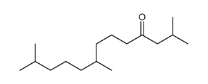 2,8,12-trimethyltridecan-4-one Structure