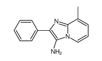 8-Methyl-2-phenylimidazo[1,2-a]pyridin-3-amine structure