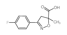 3-(4-fluorophenyl)-5-methyl-4,5-dihydroisoxazole-5-carboxylic acid(SALTDATA: FREE) picture