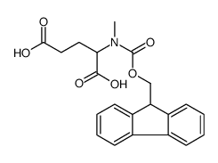 Fmoc-N-Me-Glu-OH Structure