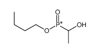 butoxy-(1-hydroxyethyl)-oxophosphanium结构式