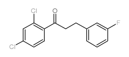 2',4'-DICHLORO-3-(3-FLUOROPHENYL)PROPIOPHENONE图片