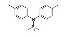 N-dimethylsilyl-4-methyl-N-(4-methylphenyl)aniline Structure