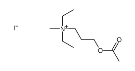 3-acetyloxypropyl-diethyl-methylazanium,iodide结构式