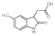 (5-甲基-2-氧代-2,3-二氢-1H-吲哚-3-基)乙酸图片