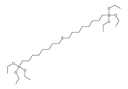 triethoxy-[8-(8-triethoxysilyloctylsulfanyl)octyl]silane Structure