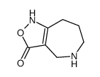 1,4,5,6,7,8-hexahydro-[1,2]oxazolo[4,3-c]azepin-3-one结构式