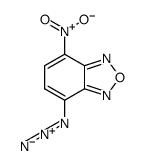 7-azido-4-nitro-2,1,3-benzoxadiazole结构式