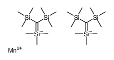 bis(trimethylsilyl)methyl-trimethylsilane,manganese(2+)结构式