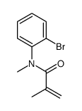 N-(2-bromophenyl)-N,2-dimethylprop-2-enamide Structure