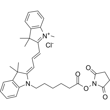 Cy3 NHS ester structure