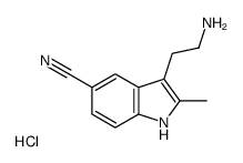 3-(2-aminoethyl)-2-methyl-1H-indole-5-carbonitrile,hydrochloride picture