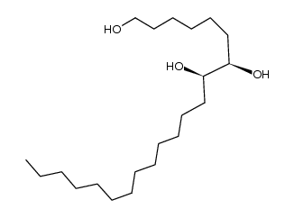 (7RS,8RS)-1,7,8,-trihydroxy heneicosan结构式