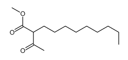 methyl 2-acetylundecanoate Structure