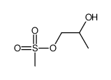 2-Hydroxy-1-propyl Methanesulfonate structure