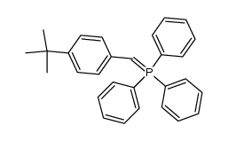 (4-(tert-butyl)benzylidene)triphenylphosphorane结构式