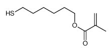 6-sulfanylhexyl 2-methylprop-2-enoate Structure