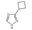 5-cyclobutyl-1H-1,2,4-triazole Structure